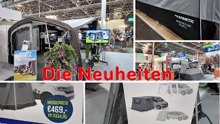 Das sind die Zeltneuheiten für 2025 auf den Caravan Salon 2024