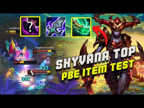 Shyvana Top vs Riven s12 - New Items are INSANE
