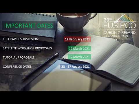 Call for Papers EUSIPCO 2021