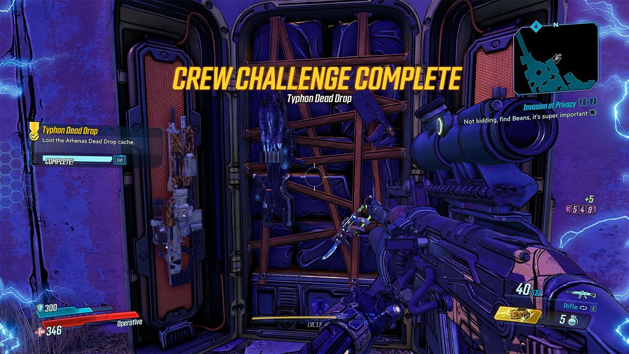 Video Athenas - Typhon Dead Drop cache Crew Challenge