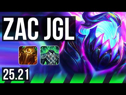 ZAC vs VOLIBEAR (JGL) | EUW Master | 25.21