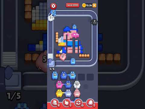 Pixel Flow Level 2448 Walkthrough