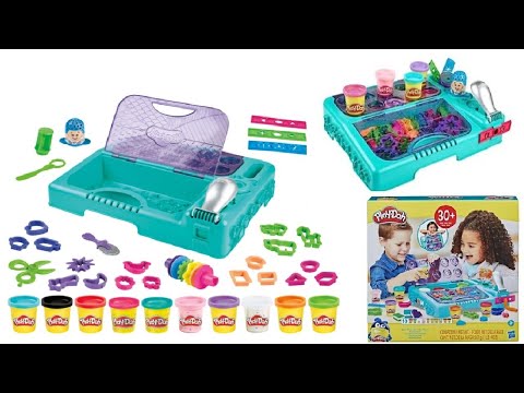Play-Doh On The Go, Imagine and Store Studio! Lets Learn and Explore With Play Doh Activity Set!