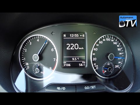2014 VW Polo R WRC (220hp) - 0-220 km/h acceleration (1080p)