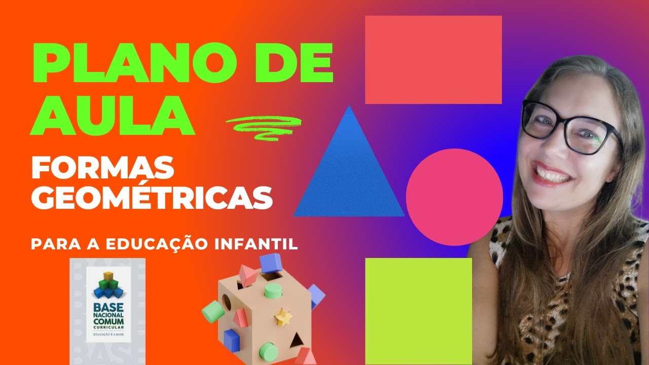Como ensinar formas geométricas para crianças da Educação Infantil - com PDF para baixar