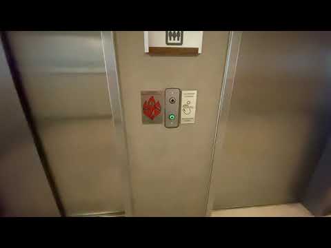 May the Force Lift You! ThyssenKrupp Oildraulic Elevator with Touchless Buttons in Action