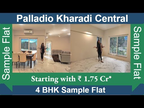 Vj Kharadi Project | 4 BHK Sample Flat Tour | Palladio Kharadi Central