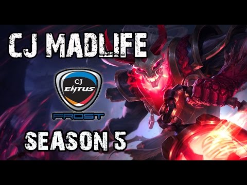 CJ MadLife Thresh vs Blitzcrank Support Ranked Challenger Korea