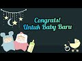 Ucapan Selamat Bayi Baru Lahir