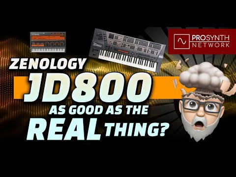 Roland Cloud JD-800/Original JD-800 Comparison