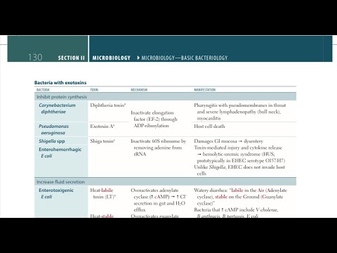 Microbiology basic bacteriology 130,131