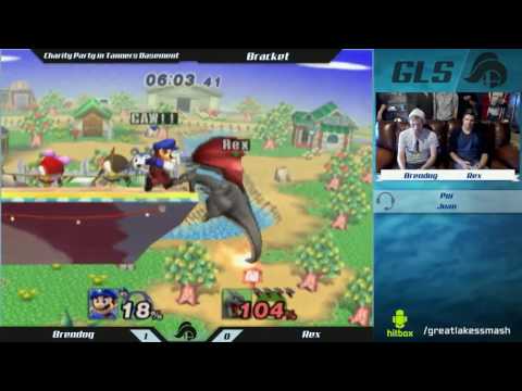 Charity Party in Tanner's Basement - Brendog (Charizard/Mario) vs. Rex (Charizard)