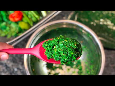 How to Make Trinidad Green Seasoning
