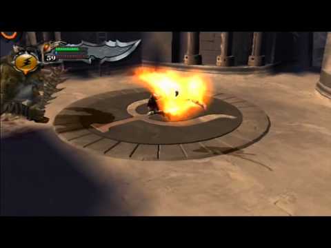 [PS2]God of war - God mode - part 41: The Architect's Tomb - Crane Room