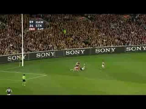 Hawks Preliminary Final 2008 highlights - Part 3