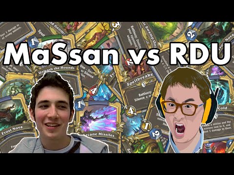 Hearthstone - MaSsan vs RDU on Ladder Encounters