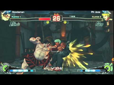 SSF4: Hoodaman vs PH Jsze - Losers Finals - Why Me Dojo? 10
