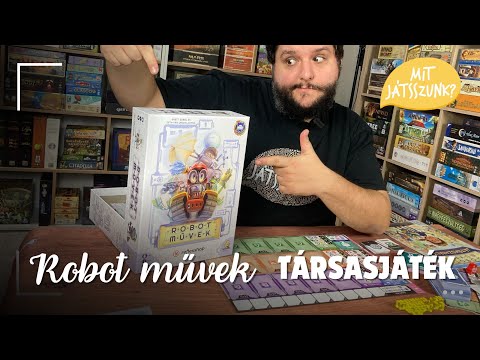 Robot Művek Társasjáték - 7 gondolat Videó / MacRobi - Mit Játsszunk?