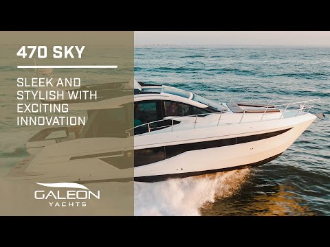 Galeon 470 Sky video