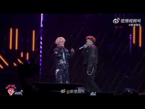黄子韬Z.Tao_鹿晗LuHan "Sensitive" at  Shenzhen concert