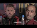 THE FULL BILLY JOE SAUNDERS VS SHEFAT ISUFI FINAL PRESS CONFERENCE & FACE OFF VIDEO