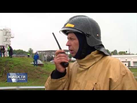 Новости Псков 19.07.2019 / Спасатели провели учения на Великолукской нефтебазе