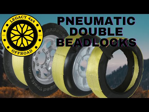 Installing Pneumatic Double Beadlocks from Coyote Enterprises! || Legacy 4x4 & Off-Road