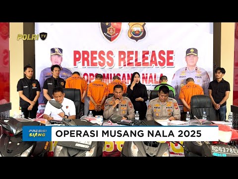 POLDA BENGKULU RILIS HASIL PELAKSANAAN OPERASI MUSANG NALA TAHUN 2025