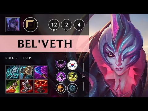 Bel'Veth Top vs Aatrox - KR Master Patch 25.19