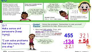 enVision Math 11-7 (Grade 2)