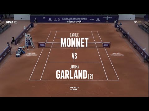 Carole Monnet (FRA) vs Joanna Garland (TPE) - Game, Set and Match Point
