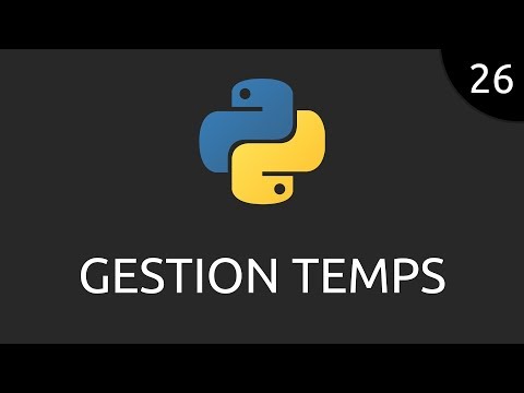 Python 26 gestion temps