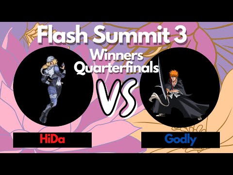 PRD Godly (Ichigo) vs AFM HiDa (Sheik) - SSF2 Winners Quarters - Flash Summit 3