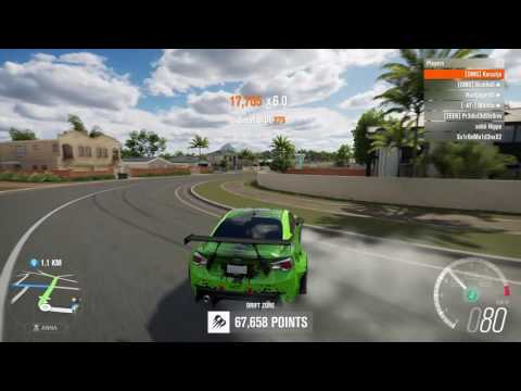 Forza Horizon 3 Toyota GT86 Cross Bridge Drift Zone 85K