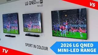 2026년형 LG QNED 미니 LED TV 상세 분석 - QNED86, QNED80, QNED70 Evo 비교