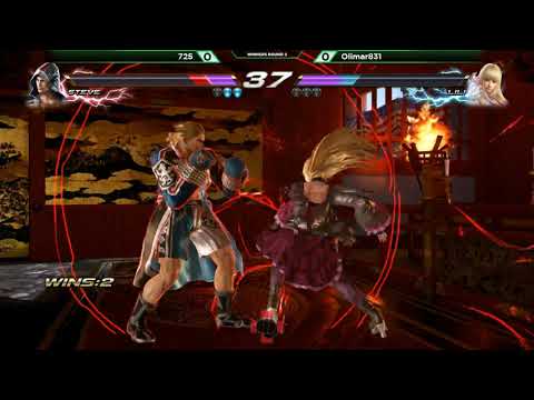 Combat for a Cause: MH - Tekken 7 Winners Round 2 725 (Steve) vs Olimar831 (Lili)