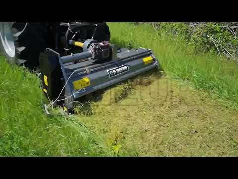Tractor Flail Mower with Hydraulic Shift Medium Series - Blackstone BM 150 Hydro - Customer's video