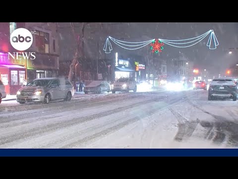 Major winter storm hits Northeast