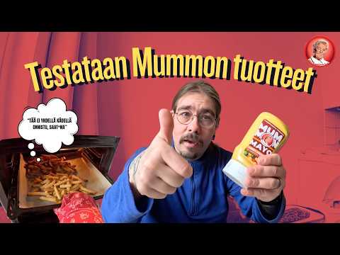 Testataan MUMMON tuotteet! 😋 yhdellä kädellä