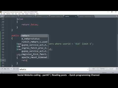 Social Website from scratch Part 8 Profile Page Top Bar | PHP | HTML | CSS | MYSQL Database