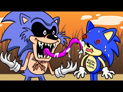 SONIC.EXE vs. SUNKY?! (Cartoon)