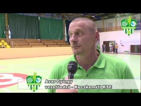 Avar György interjú (FTC-PLER Budapest - Kecskeméti KSE) 2012.05.18.