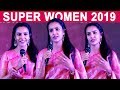Dindigul Thalappakatti Super Women 2019 Awards Actress Priya Anand Speech Womens Day