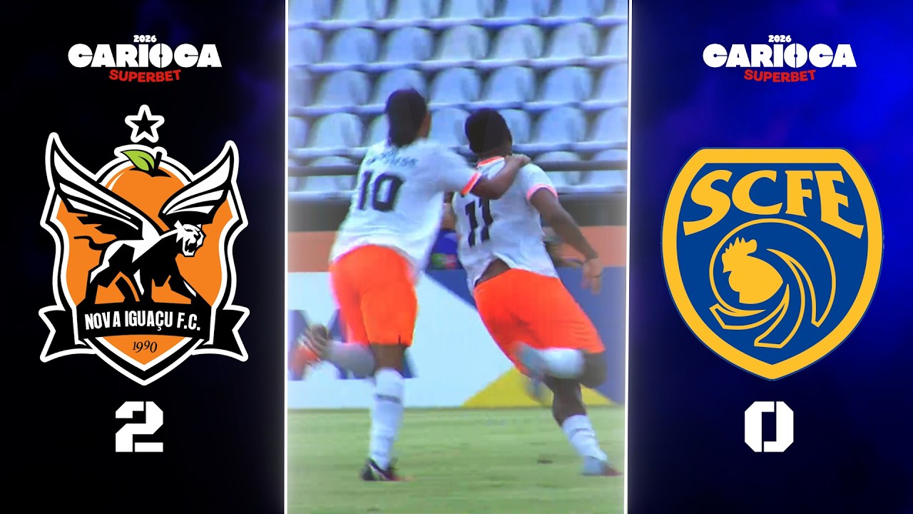 Nova Iguaçu vs Sampaio Corrêa RJ Highlights