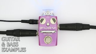 Video thumbnail for Hotone FURY Fuzz Demo by Pepe Music