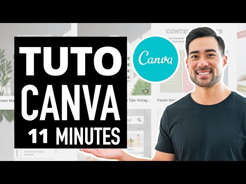 CANVA - comment utiliser l'outil CANVA (Tuto en français, le guide complet de A à Z en 2022)