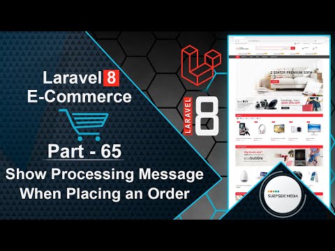 Laravel 8 E Commerce Project Layout Setup