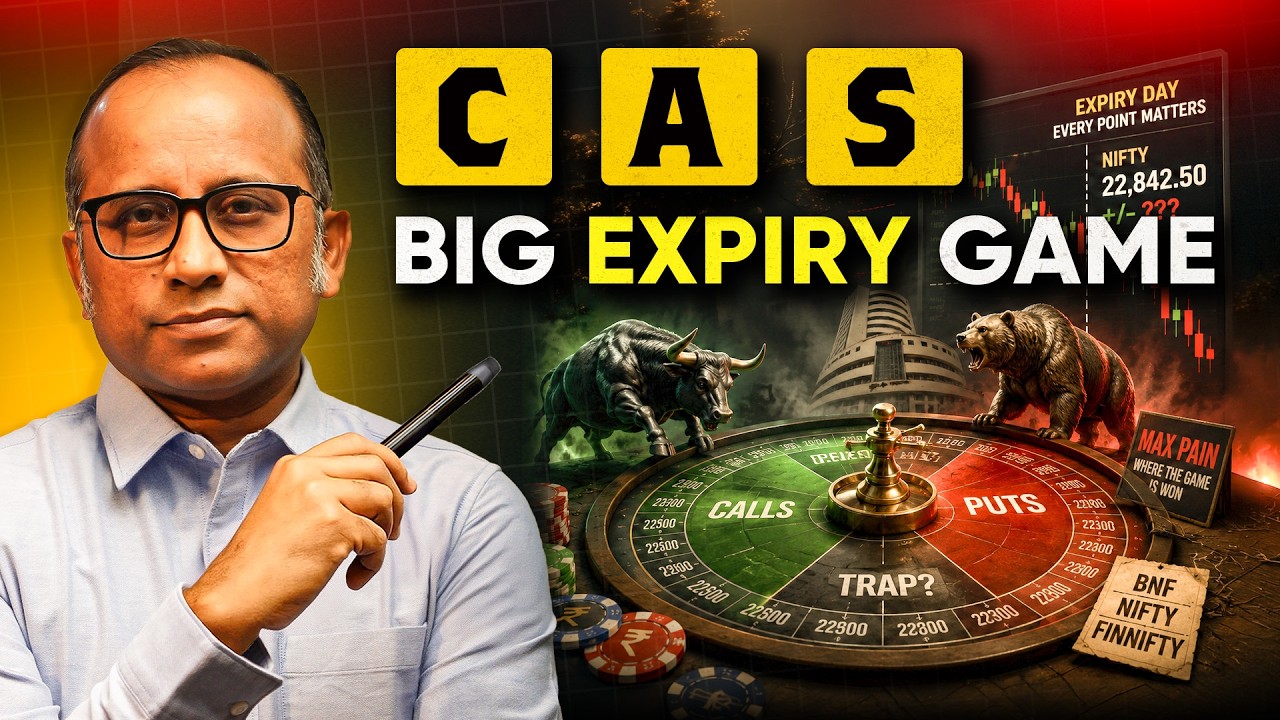 Nifty Expiry Managed? 3:15 पे 24,260, Close 24,335 — CAS का सच | ₹147 Cr का Expiry खेला #bulltrack