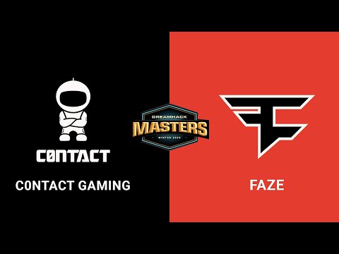 c0ntact vs FaZe - Nuke - Group A - Europe - DreamHack Masters Winter 2020