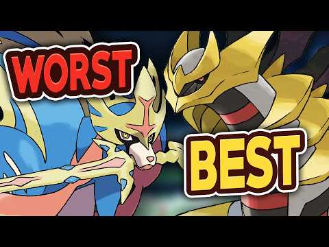 Ranking EVERY Legendary Pokémon From Worst to Best